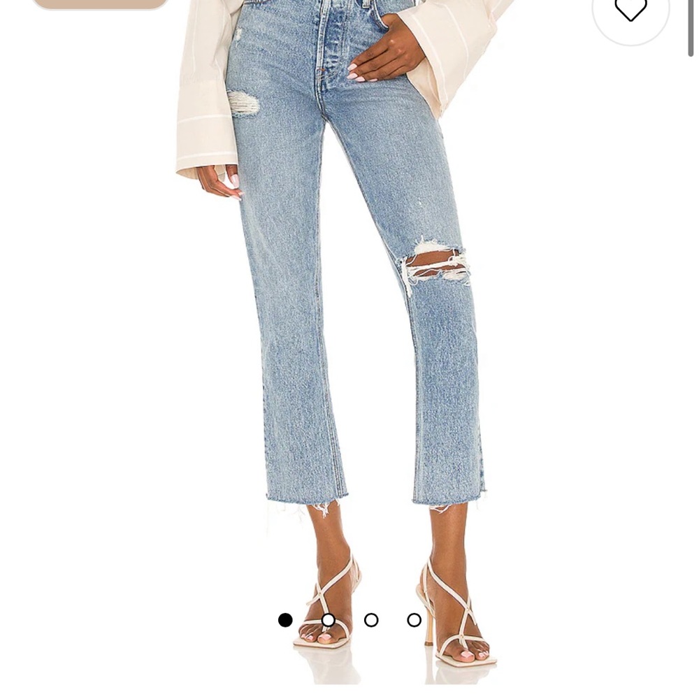 Karolina High Rise Straight Crop NWT